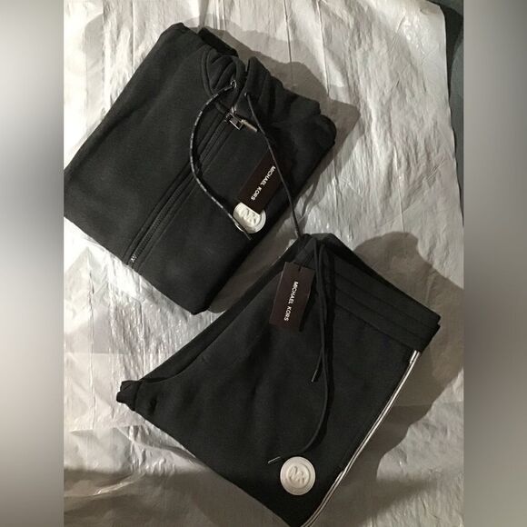 MICHAEL KORS Men's Logo Fleece JOGGERS M - Picture 5 of 14